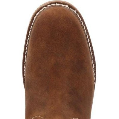 Durango Men's Maverick Wxp 11" Soft Toe Western Wedge Work Boot- Tan- DDB0450 - Overlook Boots