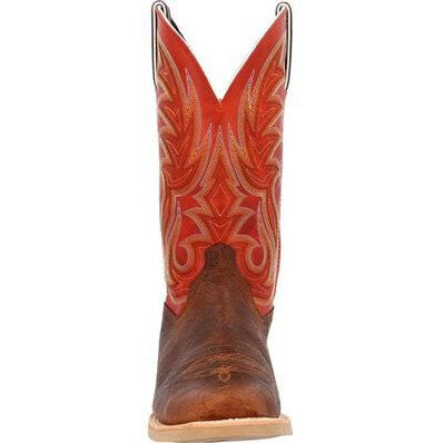 Durango Men's Rebel Pro 12" Soft Toe Western Classic Boot- Crunch/Red- DDB0476  - Overlook Boots