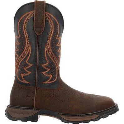 Durango Men's Maverick Xp 11" Steel Toe Ventilated Insulkul Work Boot - DDB0478 7 / Medium / Dark Brown - Overlook Boots