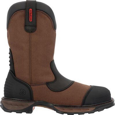 Durango Men's Maverick Xp 11" Comp Toe Waterproof Work Boot- Brown- DDB0480 7 / Medium / Brown/Black - Overlook Boots