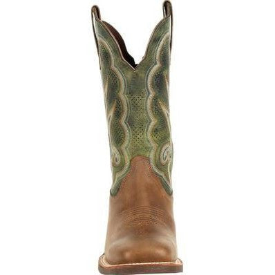 Durango Women's Lady Rebel Pro 12" Soft Toe Western Classic Boot- Green- DRD0378  - Overlook Boots