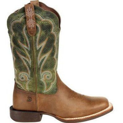 Durango Women's Lady Rebel Pro 12" Soft Toe Western Classic Boot- Green- DRD0378  - Overlook Boots