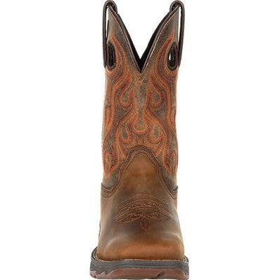 Durango Women's Lady Rebel 10" Soft Toe Western Classic Boot- Brown- DRD0395  - Overlook Boots