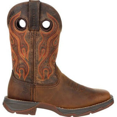 Durango Women's Lady Rebel 10" Soft Toe Western Classic Boot- Brown- DRD0395 6 / Medium / Brown - Overlook Boots