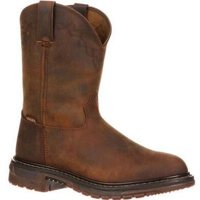 Rocky Men's Original Ride Roper 10" Round Toe Western Boot -Brown- FQ0001108  - Overlook Boots