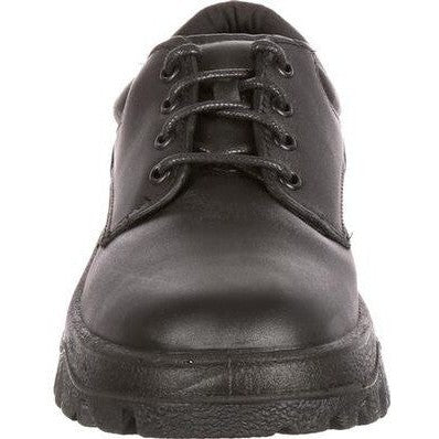 Rocky TMC 4" Plain Toe Slip Resist Oxford Work Shoe -Black- FQ0005000  - Overlook Boots