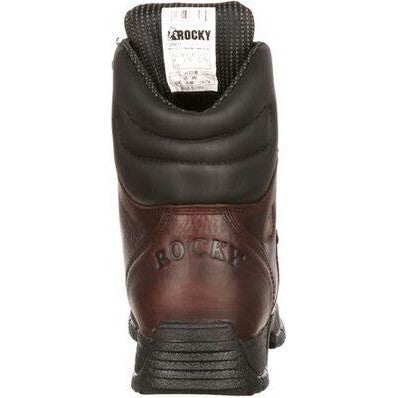 Rocky Men's Mobilite 8" Steel Toe WP Oil Resist Work Boot -Brown- FQ0006115  - Overlook Boots