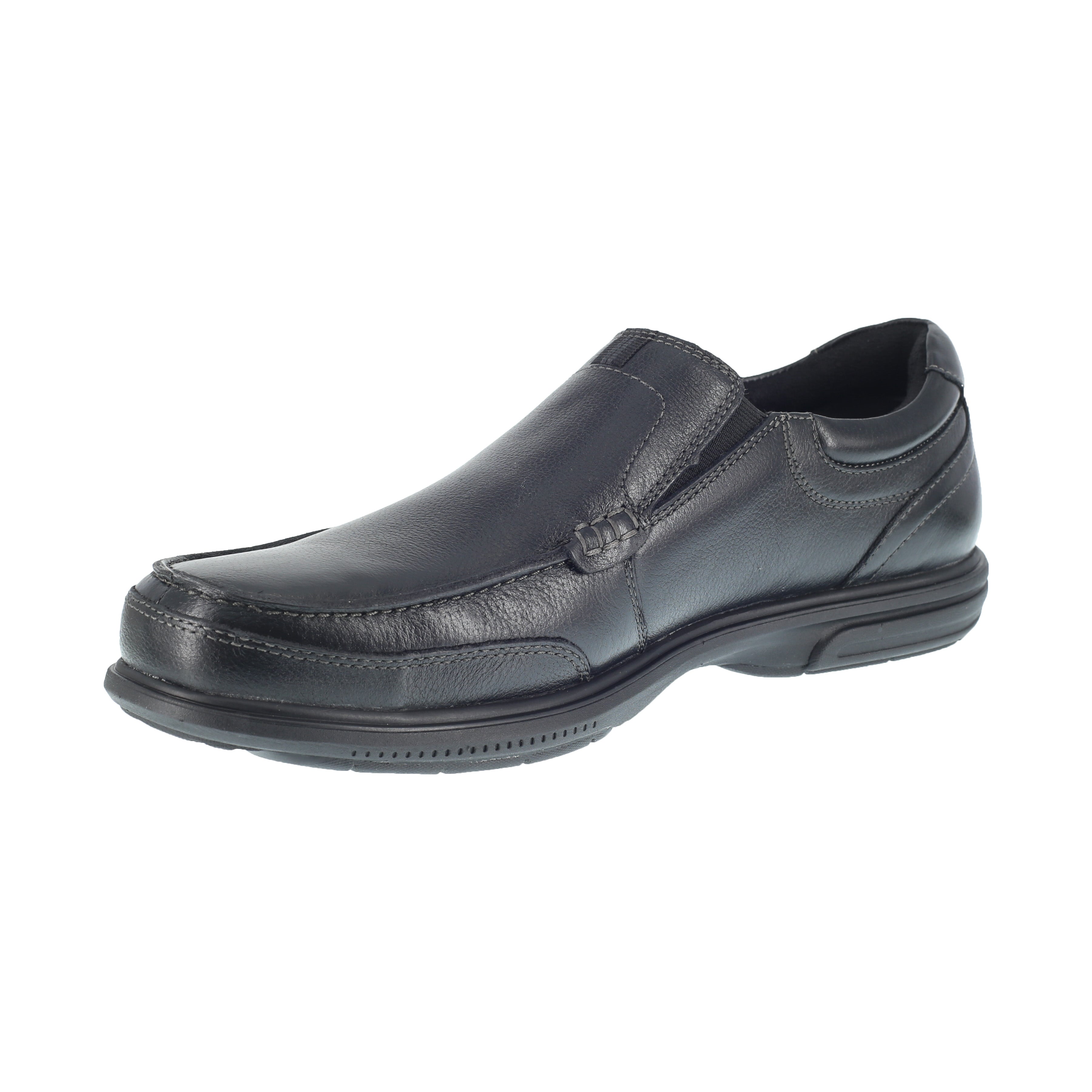 Florsheim Men's Loedin Steel Toe Slip-On Oxford Work Shoe - Black - FE2020 - Overlook Boots