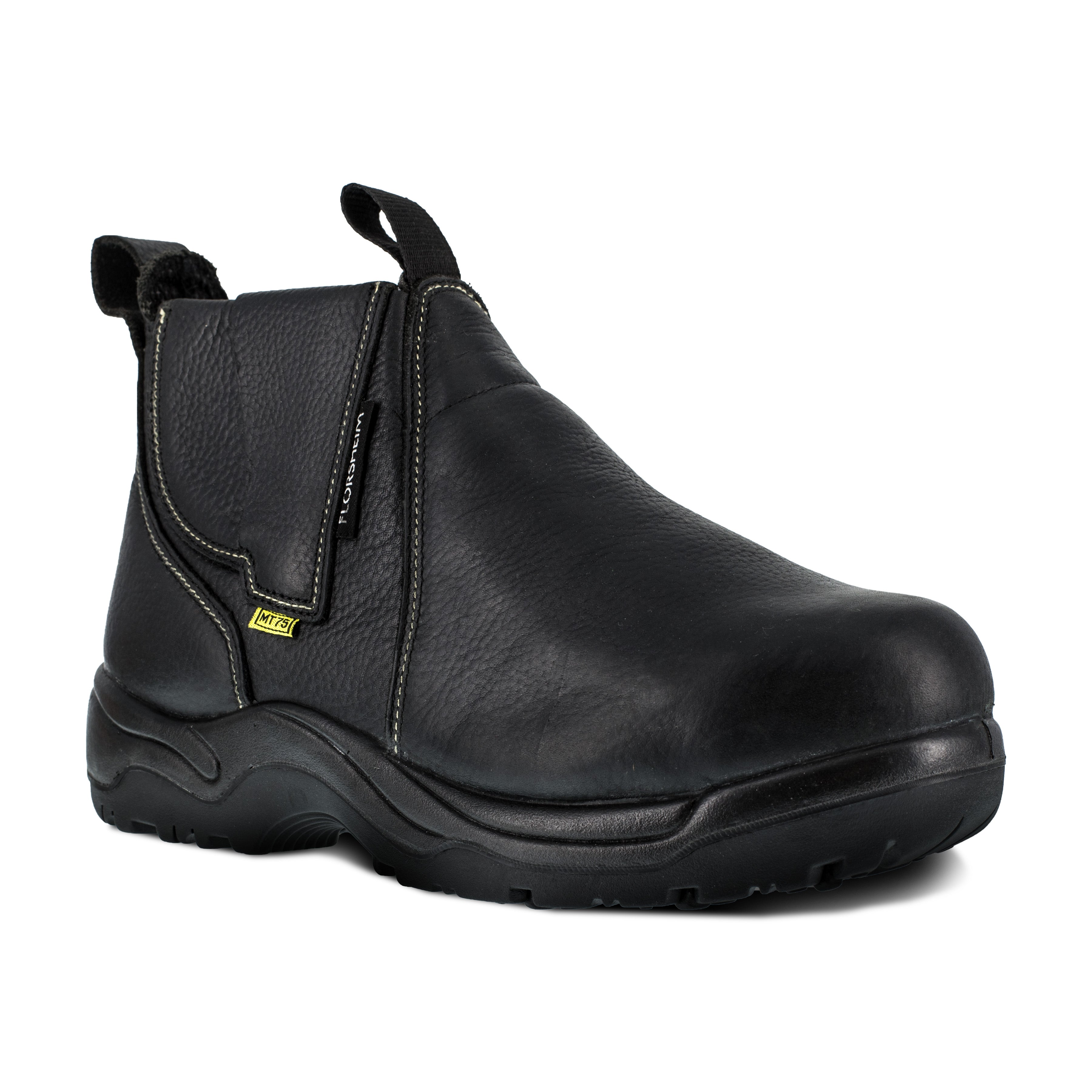 Florchsiem Men's Hercules 6" Steel Toe Release Work Boot - Black - FE690 6 / Medium / Black - Overlook Boots