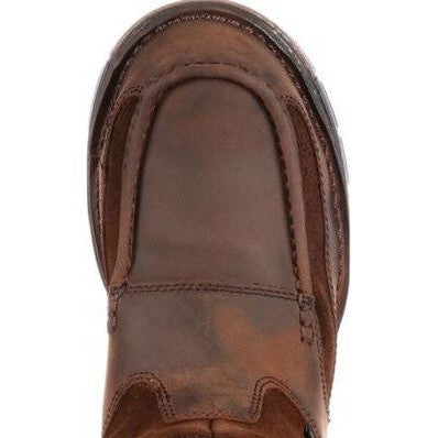 Georgia Men's Athens 10" Steel Toe WP Wellington Boot- Brown- G4603  - Overlook Boots