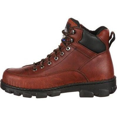 Georgia Men's Eagle Light 6" ST Wide Load Hiker Work Boot -Soggy- G6395  - Overlook Boots