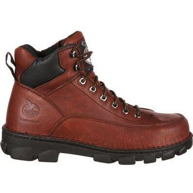 Georgia Men's Eagle Light 6" ST Wide Load Hiker Work Boot -Soggy- G6395  - Overlook Boots