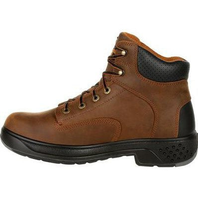 Georgia Men's Flxpoint 6" Soft Toe WP Work Boot - Brown - G6544  - Overlook Boots