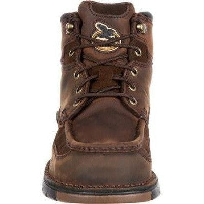 Georgia Men's Athens 6" Steel Toe WP Work Boot - Brown - G7603  - Overlook Boots