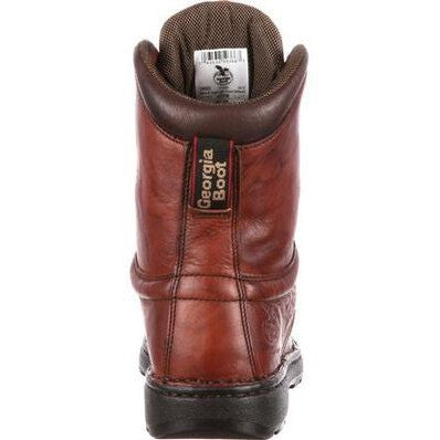 Georgia Men's Eagle Light 8" Slip Resistant Work Boot -Wildwood- G8083  - Overlook Boots