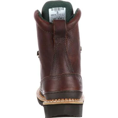 Georgia Men's Giant 8" Slip Resistant Work Boot -Brown- G8274  - Overlook Boots