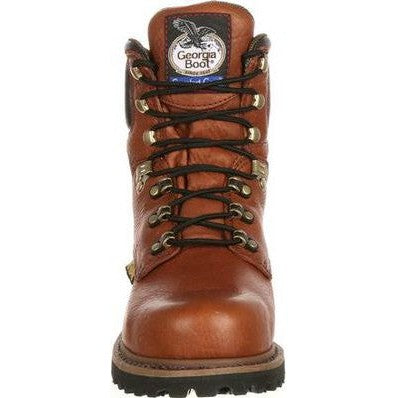 Georgia Men's Hammer 6" ST Internal Metguard Work Boot -Brown- G8315  - Overlook Boots