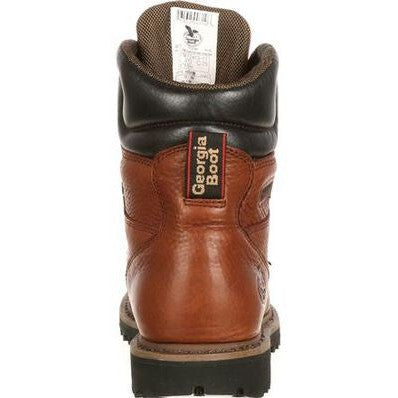 Georgia Men's Hammer 6" ST Internal Metguard Work Boot -Brown- G8315  - Overlook Boots