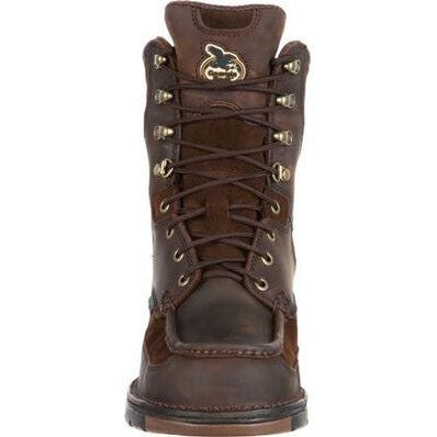 Georgia Men's Athens 8" Soft Toe WP Work Boot - Brown - G9453  - Overlook Boots