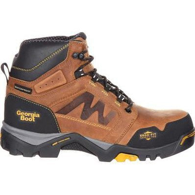 Georgia Men's Amplitude 6" WP Slip Resistant Work Boot -Trail - GB00128  - Overlook Boots