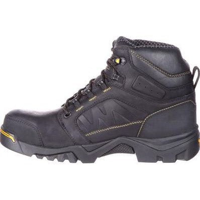 Georgia Men's Amplitude 6" Comp Toe WP Work Boot- Black- GB00130  - Overlook Boots