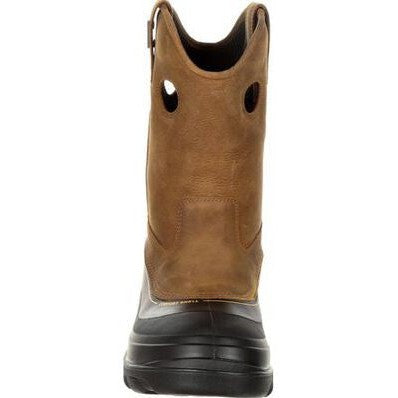 Georgia Men's Muddog 11" CT WP Wellington Work Boot- Gold- GB00243  - Overlook Boots