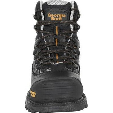 Georgia Men's Rumbler 6" Comp Toe WP Hiker Work Boot- Black- GB00311  - Overlook Boots