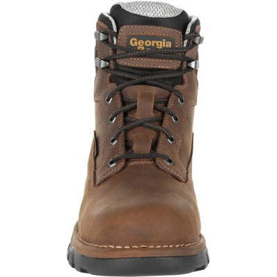 Georgia Men's Eagle One 6" Soft Toe WP Work Boot - Brown - GB00312  - Overlook Boots