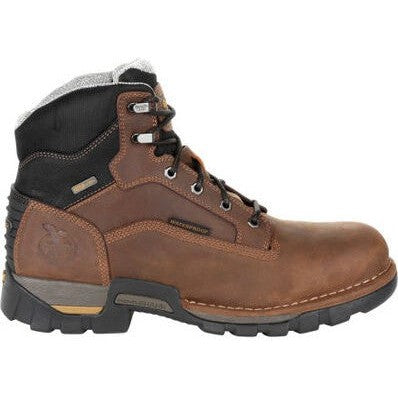 Georgia Men's Eagle One 6" Soft Toe WP Work Boot - Brown - GB00312  - Overlook Boots