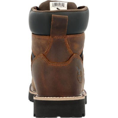 Georgia Men's Core 37 6" Steel Toe WP Work Boot -Brown- GB00636  - Overlook Boots