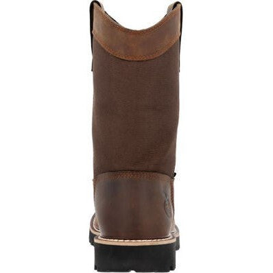 Georgia Men's Core 37 10" WP Slip Resistant Work Boot -Brown- GB00638  - Overlook Boots