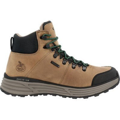 Georgia Men's Durablend Sport 6" WP Hiker Work Boot -Brown- GB00642 8 / Medium / Brown - Overlook Boots