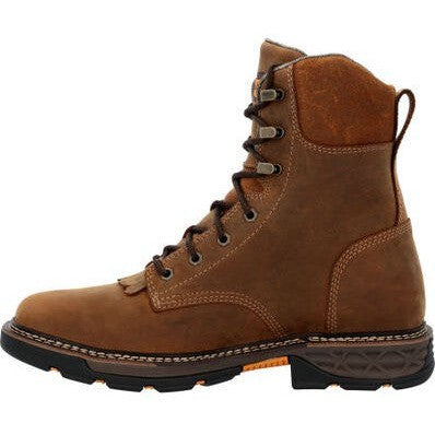 Georgia Men's Carbo Tec FLX 8" Alloy Toe WP Lacer Work Boot -Brown- GB00650  - Overlook Boots