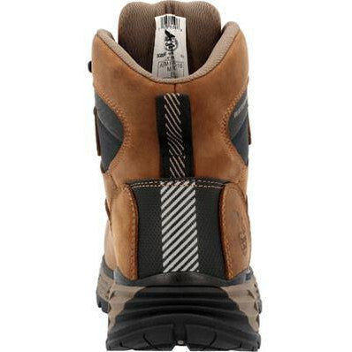 Georgia Men's Durablend Edge 6" Alloy Toe WP Work Boot -Brown- GB00679  - Overlook Boots