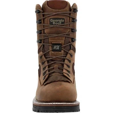 Georgia Men's Logger LTX 9" Comp Toe WP 400G Work Boot -Brown- GB00681  - Overlook Boots