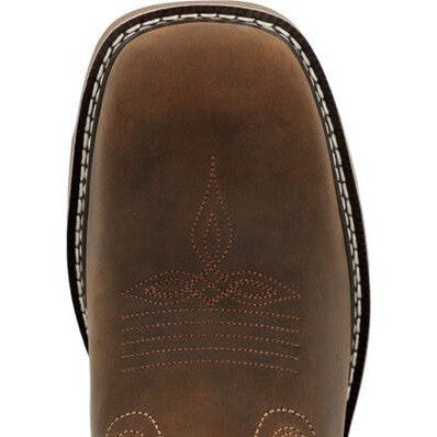 Georgia Men's Core 37 11" Steel Toe WP Western Work Boot- Brown- GB00692 - Overlook Boots