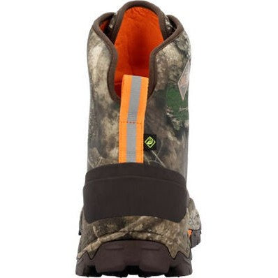 Muck Men's Alpha Pursuit 8" WP Ankle Work Boot -Realtree APX- MAPMAPX  - Overlook Boots