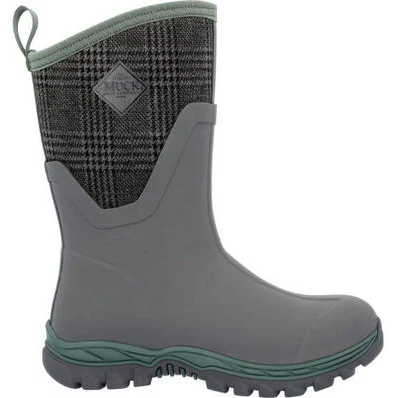 Muck Women's Arctic Sport II WP Mid Work Boot -Gray- MASMW15 5 / Medium / Gray - Overlook Boots