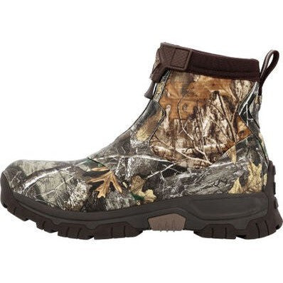 Muck Men's Realtree Edge WP Apex Mid Zip Ankle Boot -Realtree- MAXZMEG  - Overlook Boots