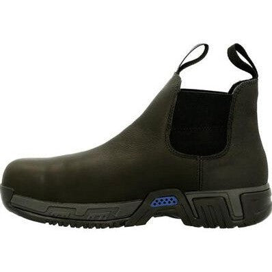 Georgia Men's Michelin 6" Alloy Toe WP PR Chelsea Work Boot- Black- MIC0008  - Overlook Boots