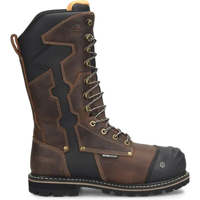 Matterhorn Men's Beam 12" Comp Toe WP Met Guard Work Boot -Brown- MT2549  - Overlook Boots