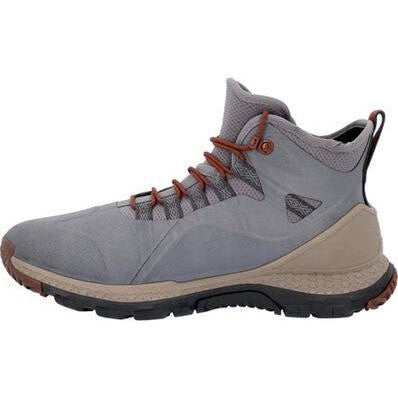 Muck Men's Outscape Max WP Lace Up Hiker Work Boot -Gray- MTLM100  - Overlook Boots