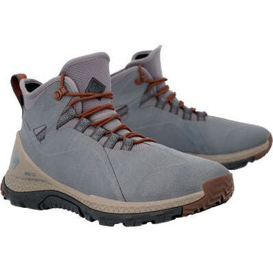 Muck Men's Outscape Max WP Lace Up Hiker Work Boot -Gray- MTLM100  - Overlook Boots