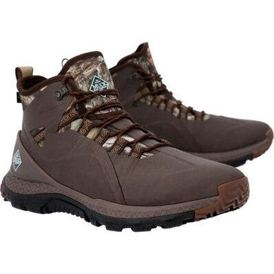 Muck Men's Outscape Max WP Lace Up Hiker Work Boot -Mossy Oak MTLMDNA  - Overlook Boots