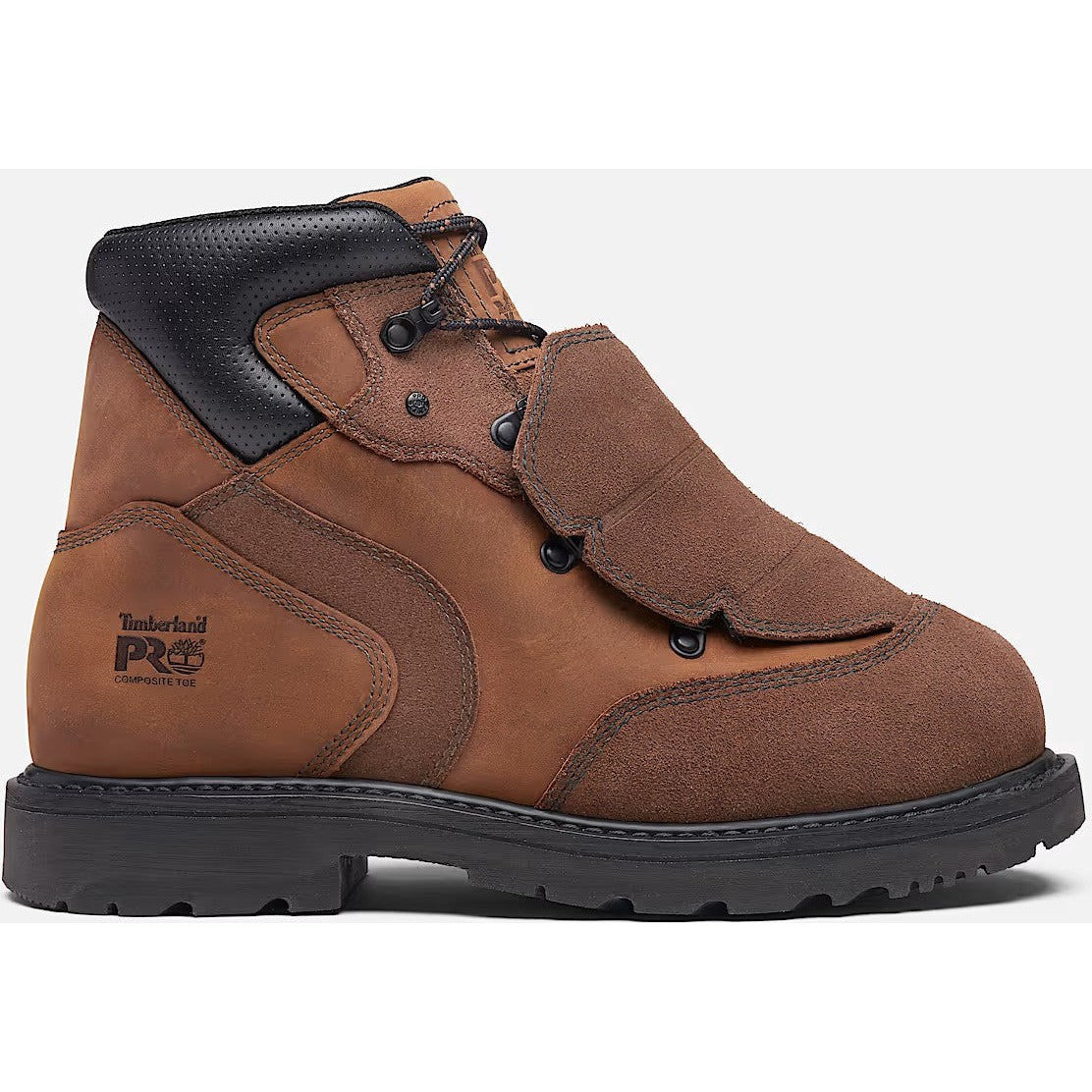 Timberland Pro Men's Ambridge 6" Composite Toe WP Work Boot -Brown- TB0A66EYEM4 5 / Medium / Brown - Overlook Boots