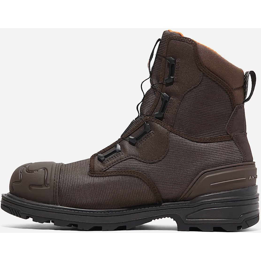 Timberland Pro Men's BOA Magnitude 8" Composite Toe WP Work Boot- Brown- TB0A66MKELE - Overlook Boots