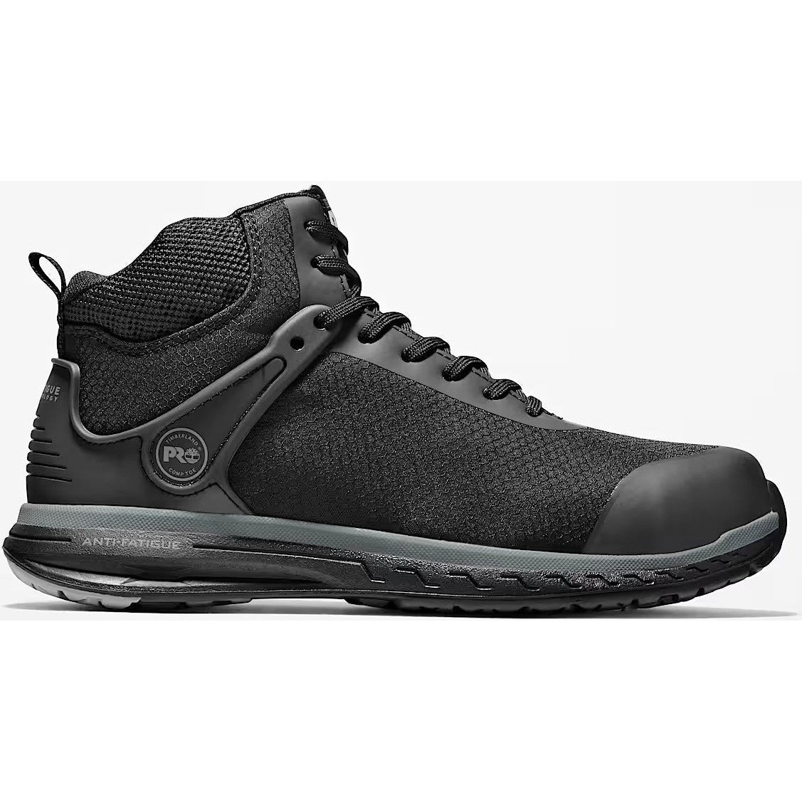 Timberland Pro Men's Drivetrain CT SD35 Sneaker Work Boot- Black- TB1A1S5M001 7 / Medium / Black - Overlook Boots