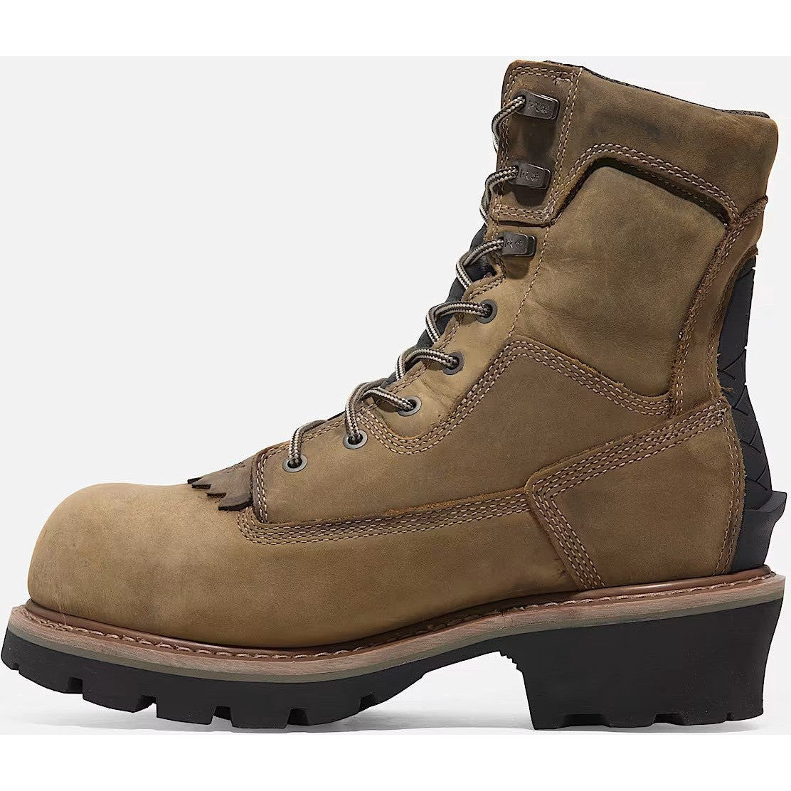 Timberland Pro Men's Evergreen Logger Comp Toe WP Work Boot- Brown- TB1A28QQ214 - Overlook Boots