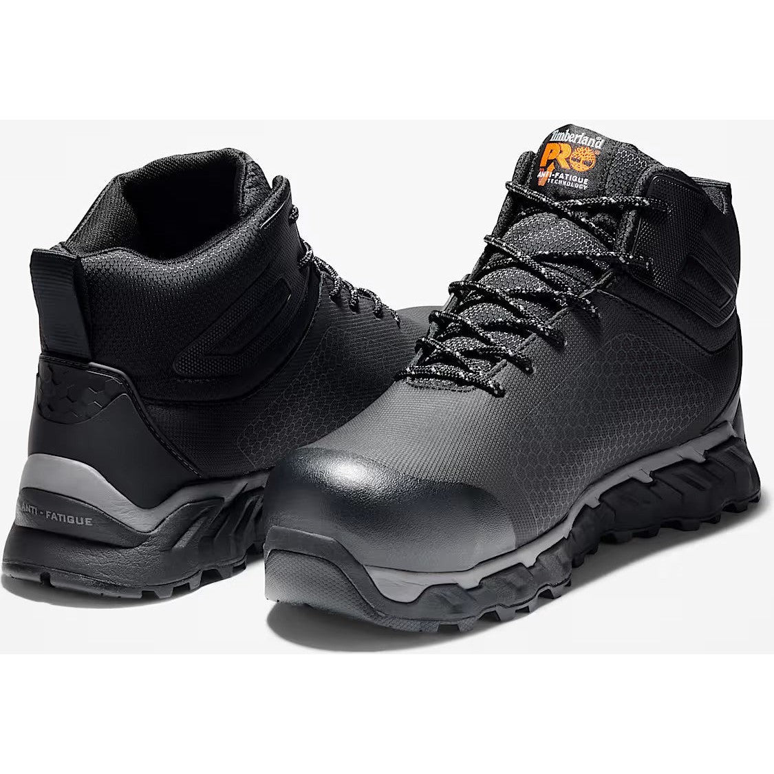 Timberland Pro Men's Ridgework Composite Toe WP Work Boot- Black- TB1A1KBW001 - Overlook Boots