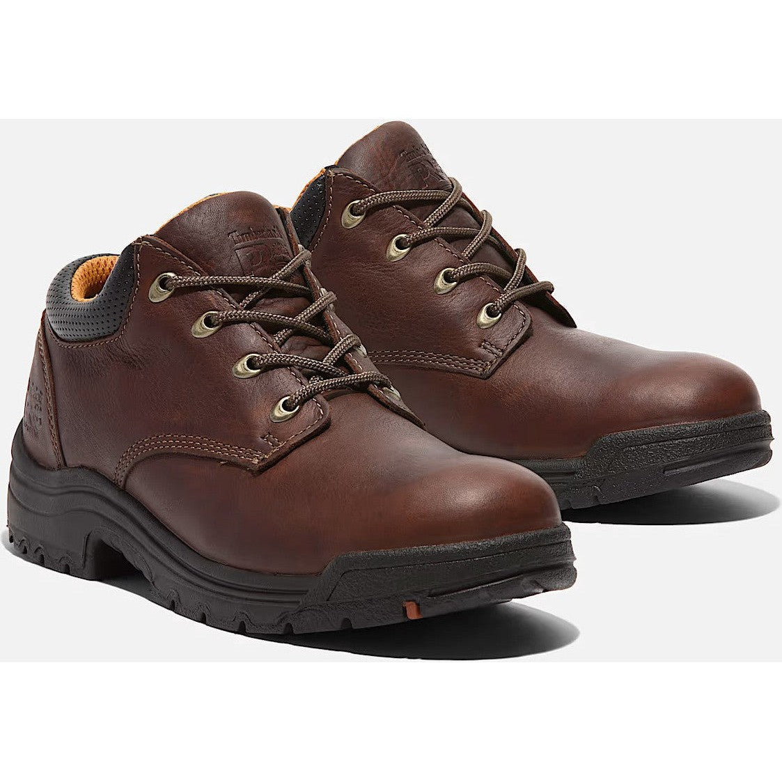 Timberland Pro Men's TiTAN Soft Toe Oxford Work Boot- Brown- TB147015242 - Overlook Boots